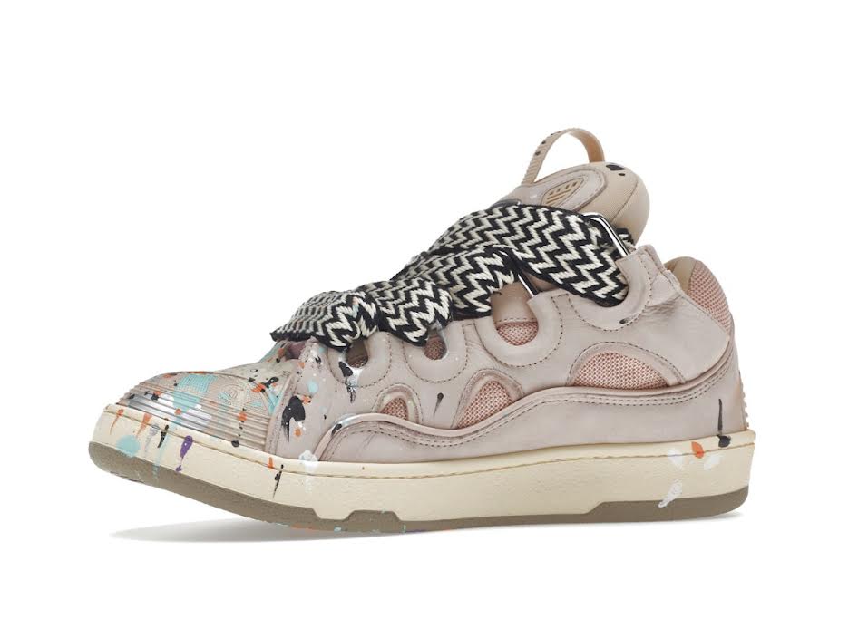 Lanvin Leather Curb Gallery Dept. Pale Pink Multi