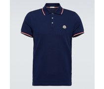 MONCLER Cotton pique polo T  shirt