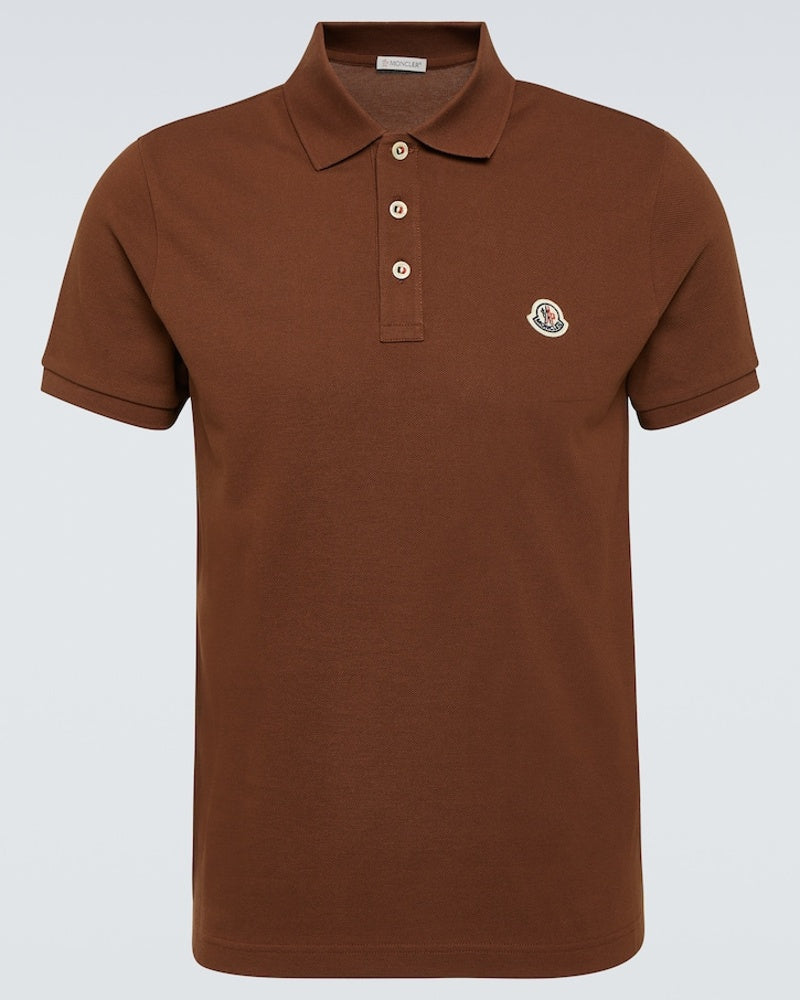 MONCLER   Cotton polo  T shirt