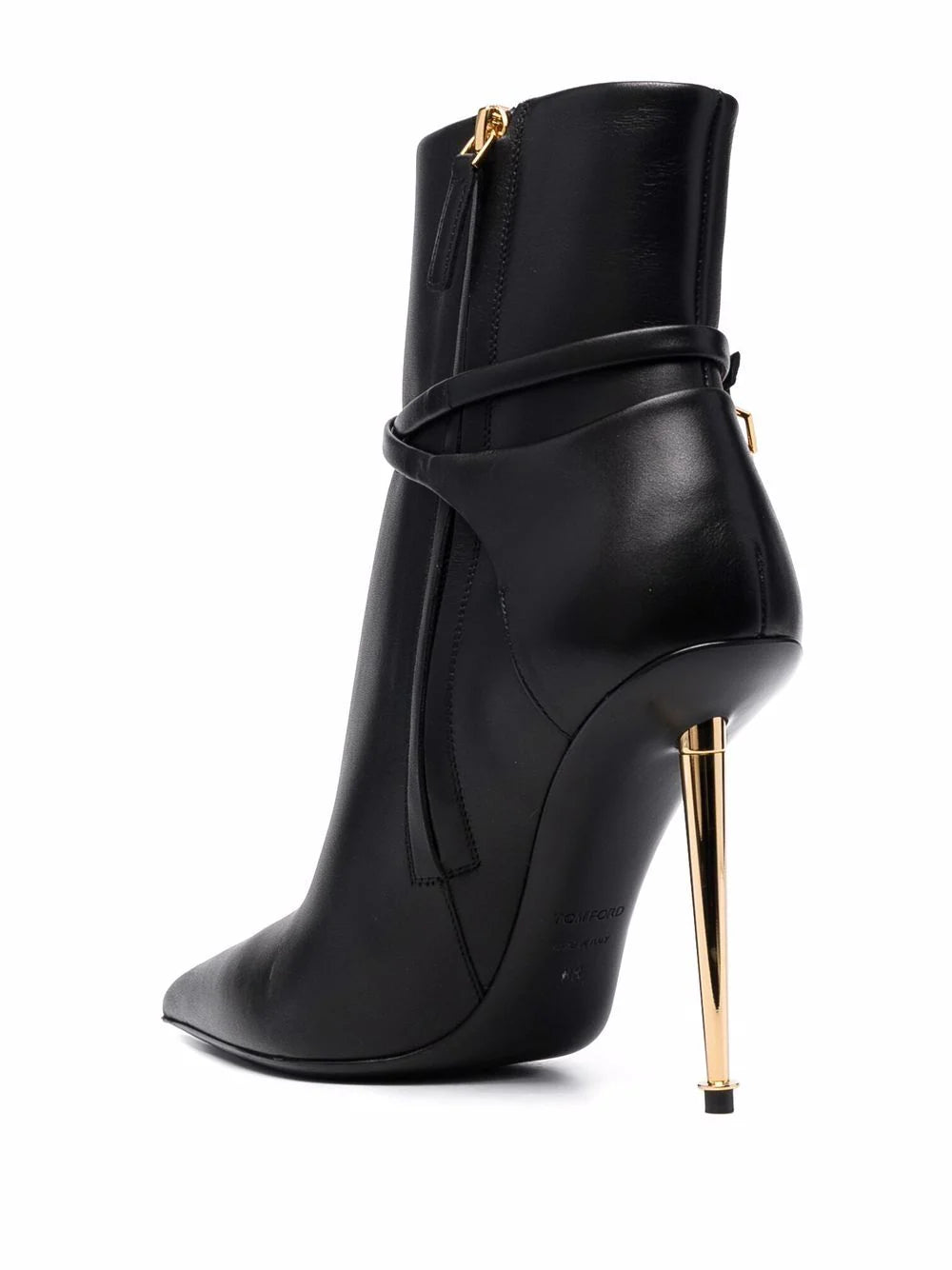 TOM FORD   Padlock ankle boots with 120mm heel