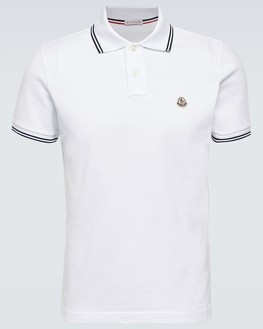 MONCLER Cotton polo T shirt