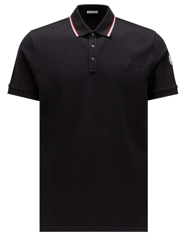 MONCLER Polo T shirt with logo