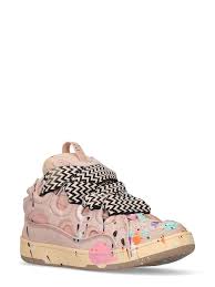 Lanvin Leather Curb Gallery Dept. Pale Pink Multi