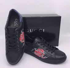 GUCCI  ACE GREY LEATHER _GREM