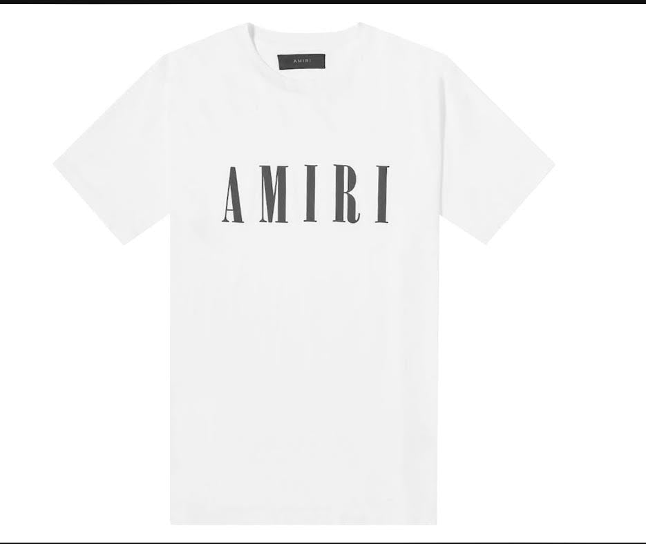 AMIRI Core Logo Tee White/Black SS23