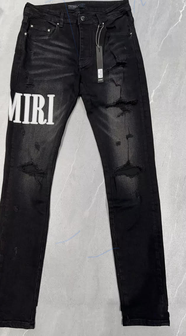 AMIRI JEANS  BLACK PANTS top